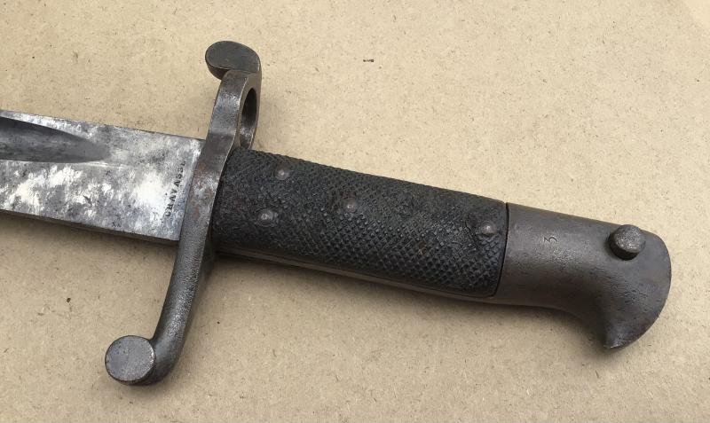 British 1860's Yataghan Bayomet. Possible Confederate Contract — image 6