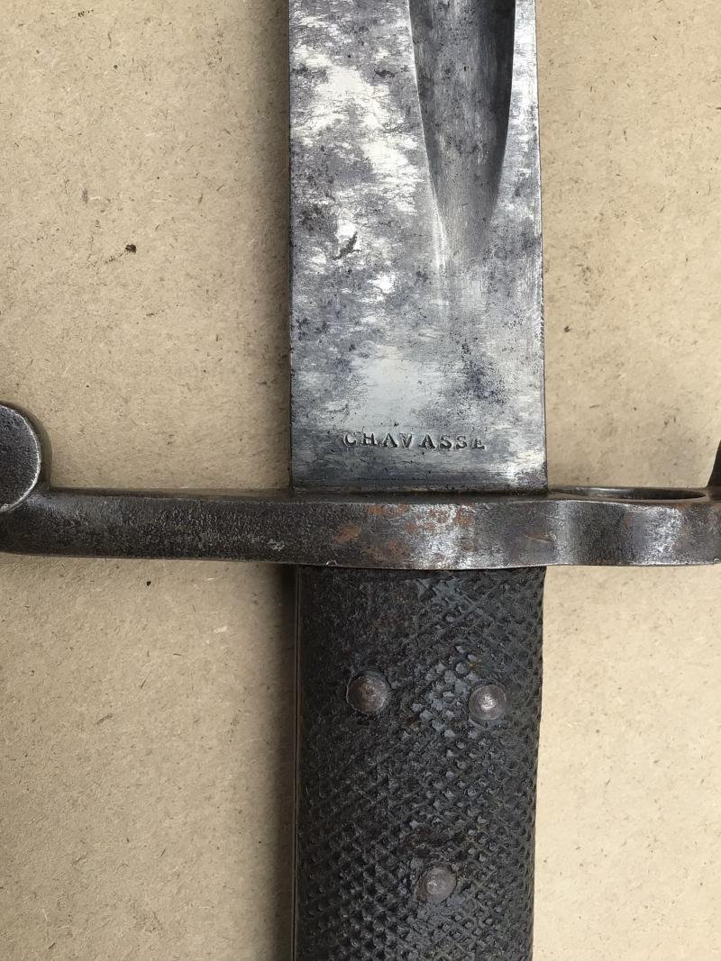 British 1860's Yataghan Bayomet. Possible Confederate Contract — image 7