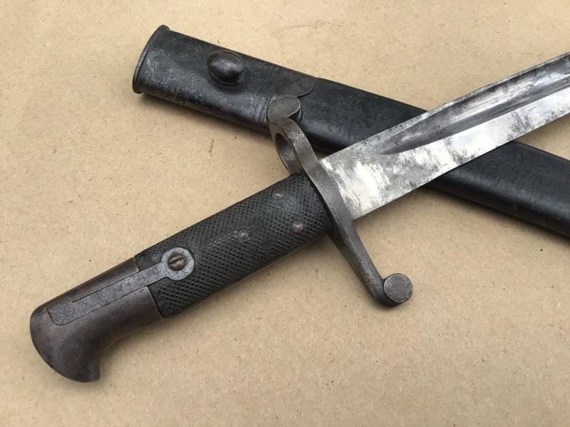 British 1860's Yataghan Bayomet. Possible Confederate Contract — image 9