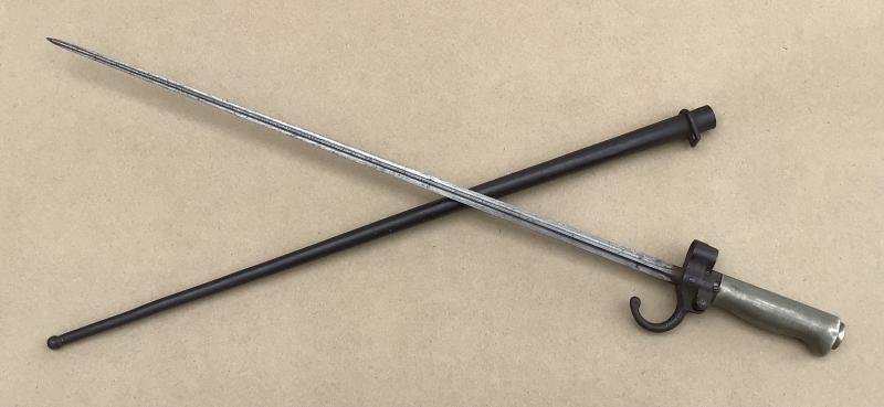 French 1886 Lebel Epee bayonet. First pattern. — image 5