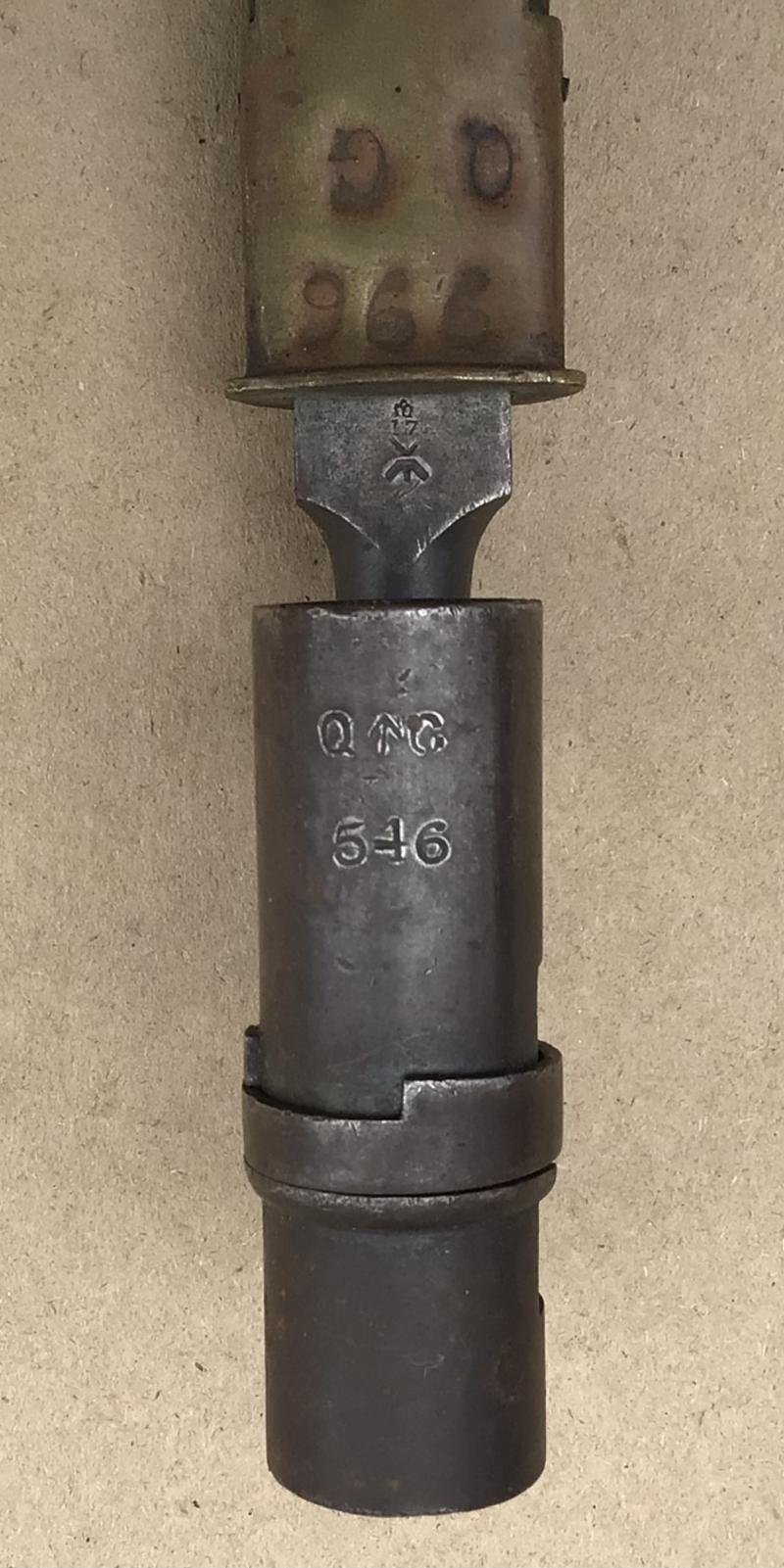 Australian Pre-Federation QLD Government 1856 Pattern Socket Bayonet — image 5