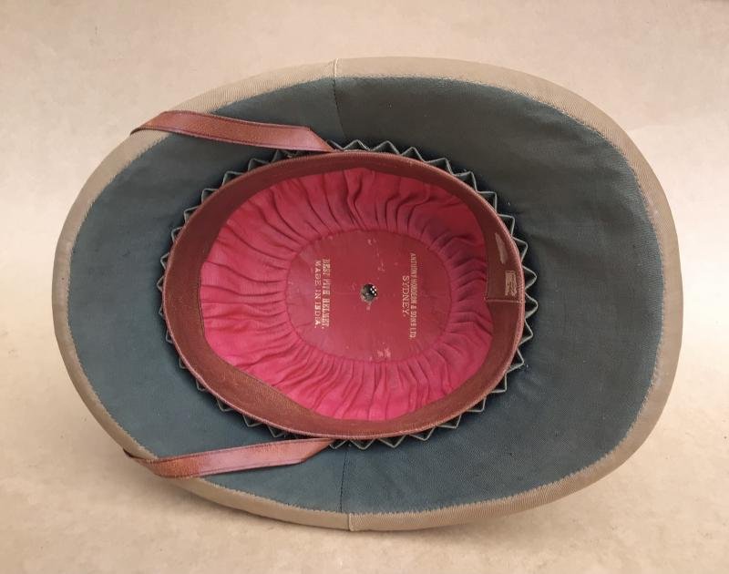 Australia 1920's Private Purchase Solar Helmet by Hordern of Sydney — image 4