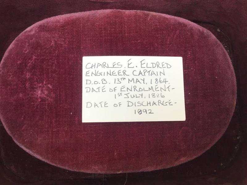 Victorian Period British Royal Navy Officers Epaulette Storage Tin — image 7