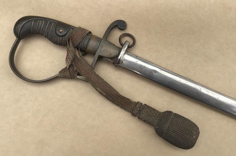WW1 Turkish Army Officers M1909 Infantry Sword — image 2