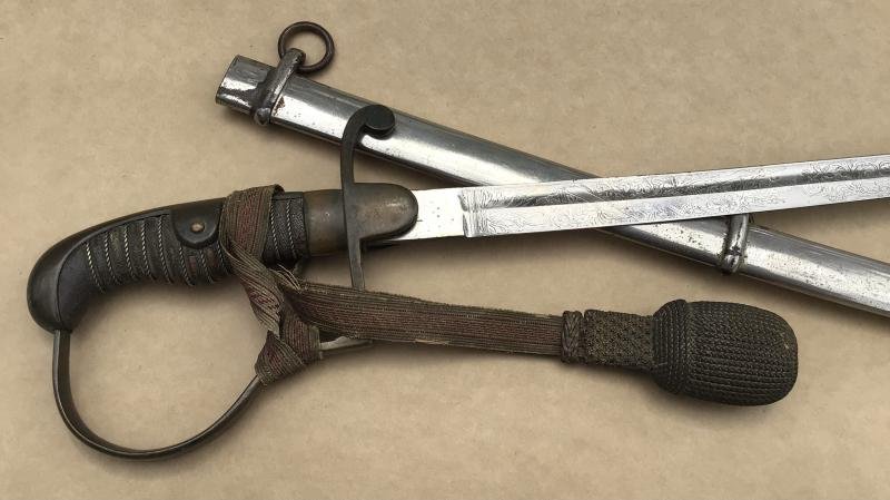 WW1 Turkish Army Officers M1909 Infantry Sword — image 3