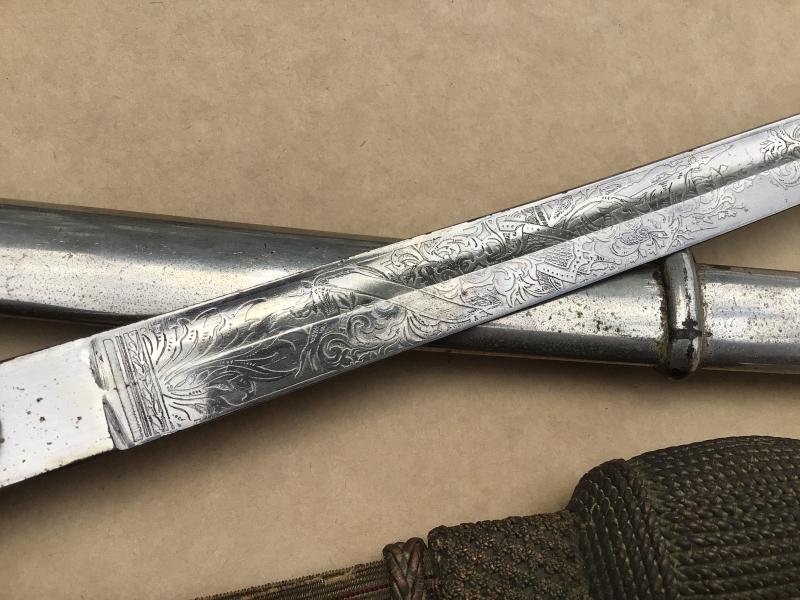 WW1 Turkish Army Officers M1909 Infantry Sword — image 4