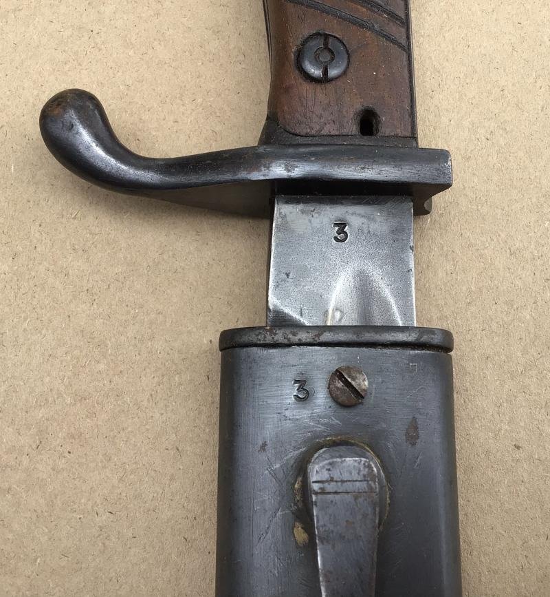 Germany Weimar Period M1898/05 Butcher Bayonet — image 4