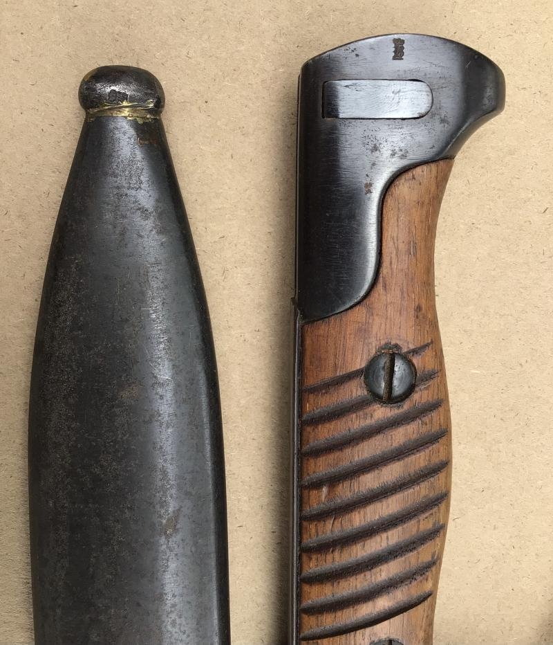 Germany Weimar Period M1898/05 Butcher Bayonet — image 6