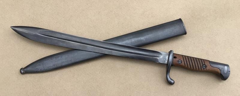 Germany Weimar Period M1898/05 Butcher Bayonet — image 8
