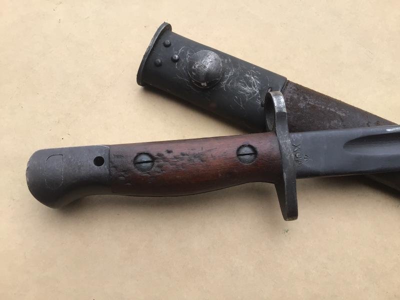 Australia WW2 Owen Bayonet - 1945 Dated. — image 3