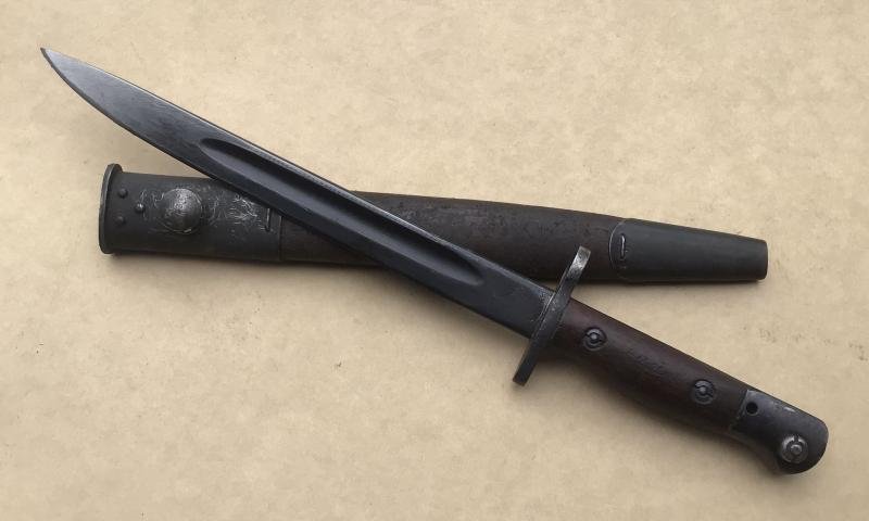 Australia WW2 Owen Bayonet - 1945 Dated. — image 6