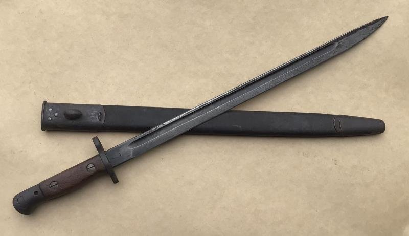 WW1 Australian Issue, British WW1 1907 Bayomet - 1917 Dated — image 4