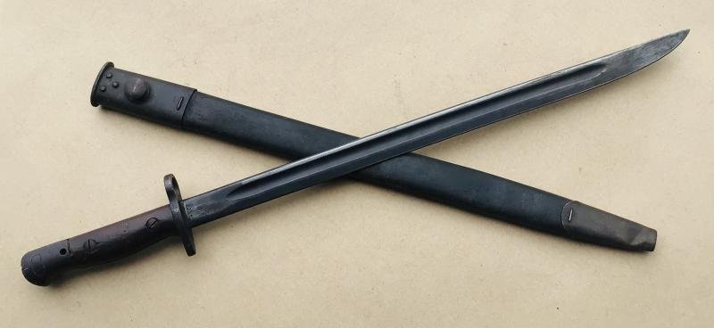 Australia WW2 Pattern 1907 Bayonet - 1943 Dated — image 4