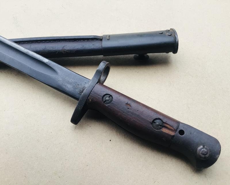 Australia WW2 Pattern 1907 Bayonet - 1943 Dated — image 5