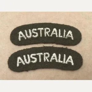 Australia WW2 BCOF Nationality Titles