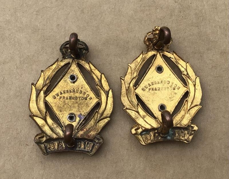 1948-53 WRAAC Collar Badges. — image 2