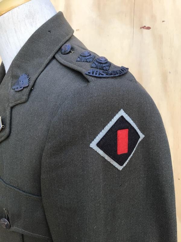 Australia WW2 Army Hospital Ship Medical Officers Service Dress Tunic — image 5