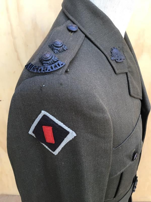 Australia WW2 Army Hospital Ship Medical Officers Service Dress Tunic — image 7