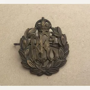British WW1 RFC Other Ranks Hat Badge