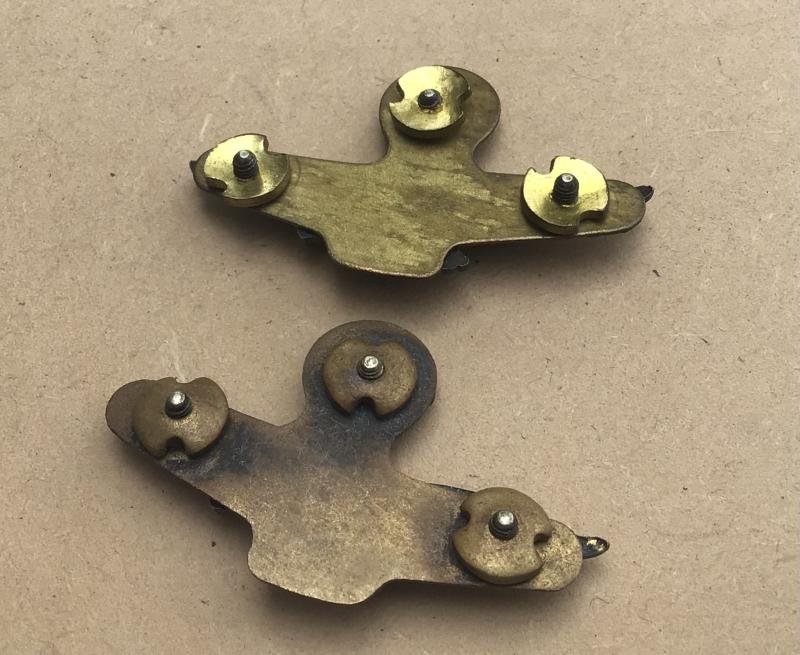 Australia WW2 RAAF Officers Cuff 'Eagle' Badges. — image 3