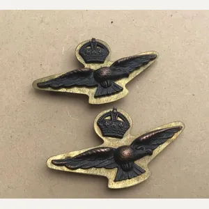 Australia WW2 RAAF Officers Cuff 'Eagle' Badges.