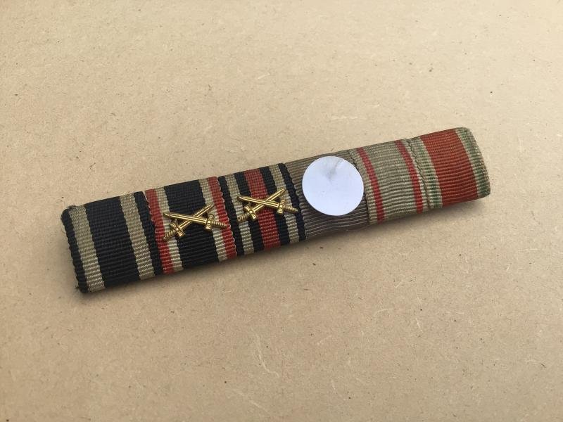 German WW2 6 Place Ribbon Bar — image 2