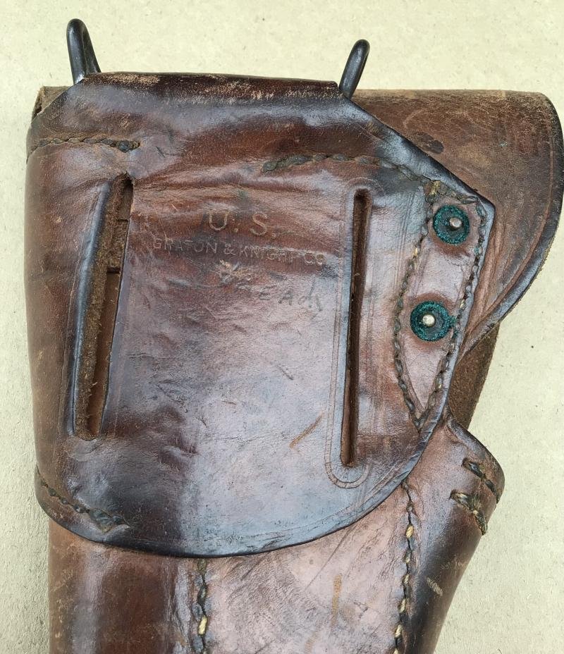 US WW2 M1916 Holster for M1911 Colt Auto Pistol — image 4
