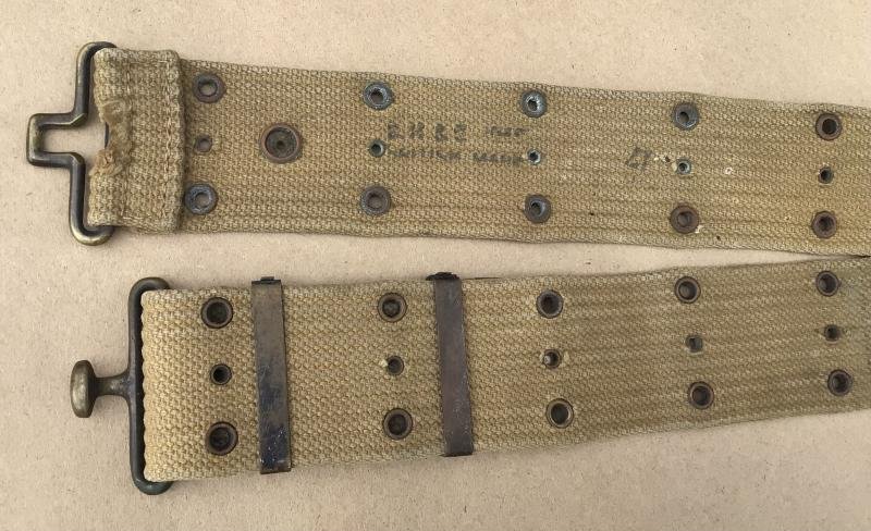 US WW2 M1936 Pistol Belt - British Made — image 3