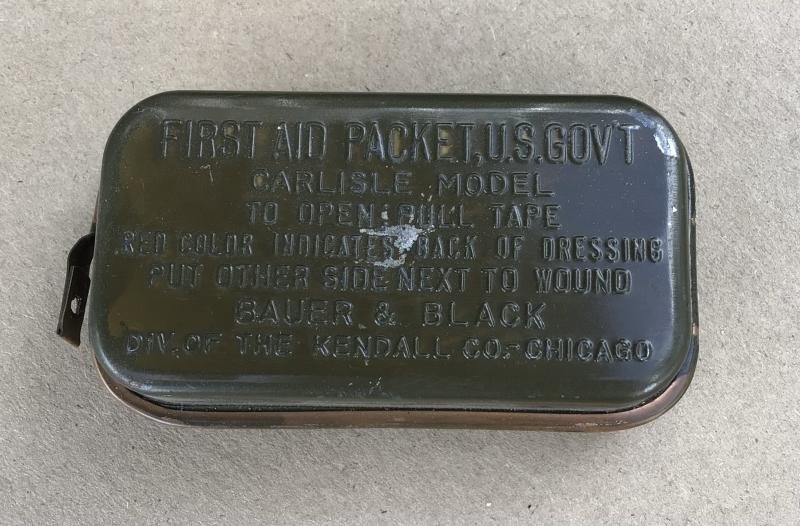 US WW2 First aid Packet- Carlisle Model — image 2