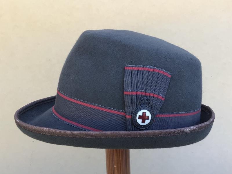 Australia WW2 Red Cross Ladies Service Dress Hat — image 2