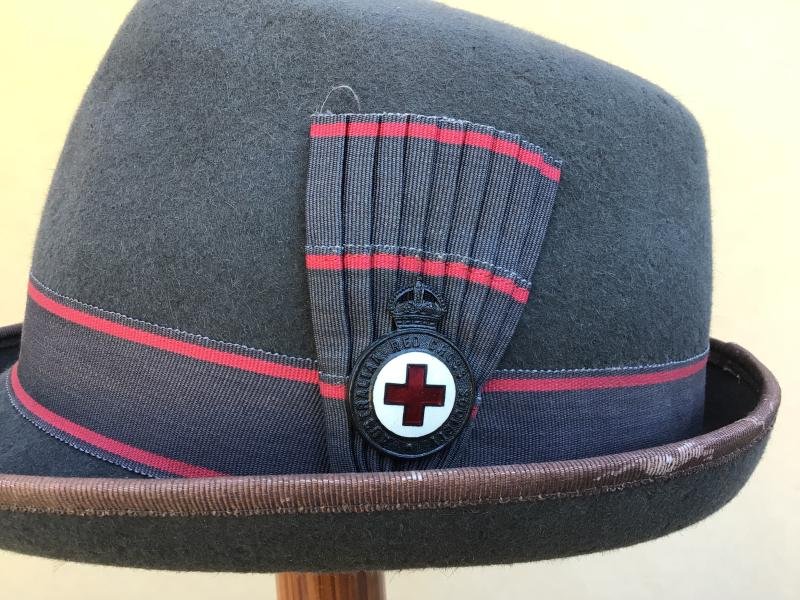 Australia WW2 Red Cross Ladies Service Dress Hat — image 3
