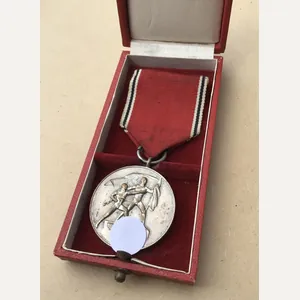 German WW2 Cased 1938 Entry Into Austria Anschluss Medal