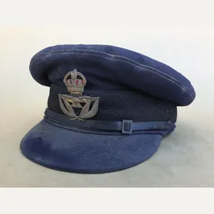 Australia WW2 Named RAAF Warrant Officers Visor Cap