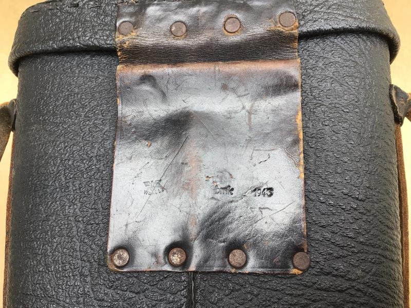 Original German WWII 7x50 Binoculars (Dienstglas) and Case 1943 — image 6