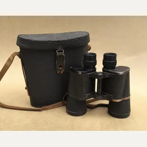 Original German WWII 7x50 Binoculars (Dienstglas) and Case 1943