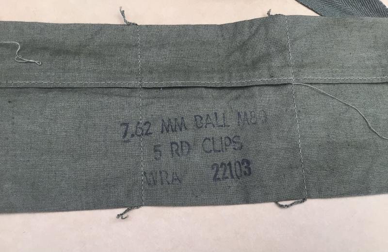 US Vietnam war Period Disposable Ammunition Bandolier — image 2