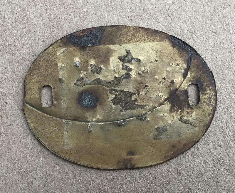 Japan WW2 soldiers Identity Disc — image 3