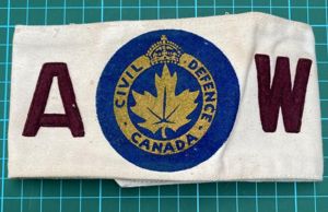 Civil Defence Canada AW Armband