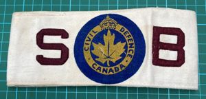 Civil Defence Canada SB Armband