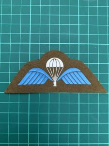 Belgium Brevet A Parachute Wing BT2317
