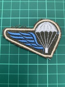 Belgium Army Brevet B Parachute Wing BT 454