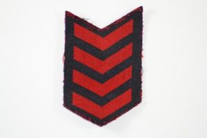 WW2 Home Front Service Chevron 4 Stripes Printed
