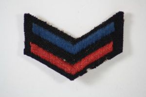 WW1 Service Chevron on Black or Navy