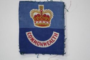 Commonwealth Brigade Silk Formation Sign
