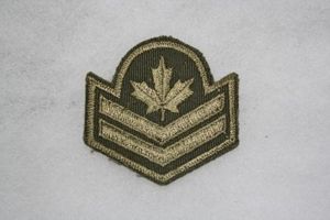 Canadian Master Corporal Combat chevron