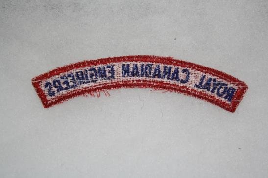 Royal Canadian Engineers Shoulder Title — image 2