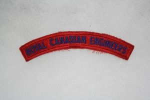 Royal Canadian Engineers Shoulder Title