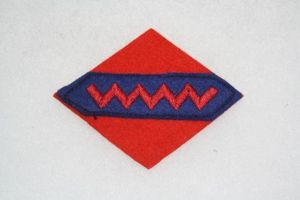 Canada 1 Cdn Army RCA Formation Sign WW2 Unused