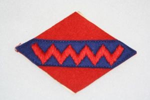 Canada 1 Cdn Army RCA Formation Sign WW2 AGRA