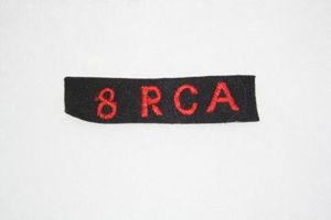 Canada 8 RCA Shoulder Title